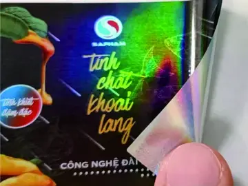 纸张逆向标签